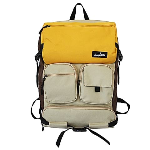 mochilas viajeras paraguay amarillo