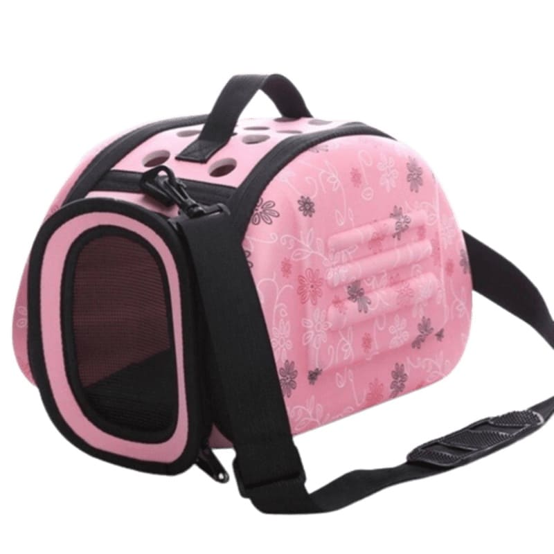 mochila para gatos rosa
