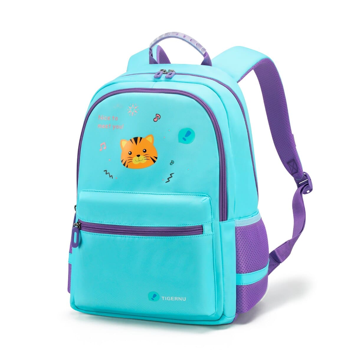 mochilas para niños con correa azul
