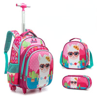 Thumbnail for marcas de mochilas escolares para adolescentes rosa y azul