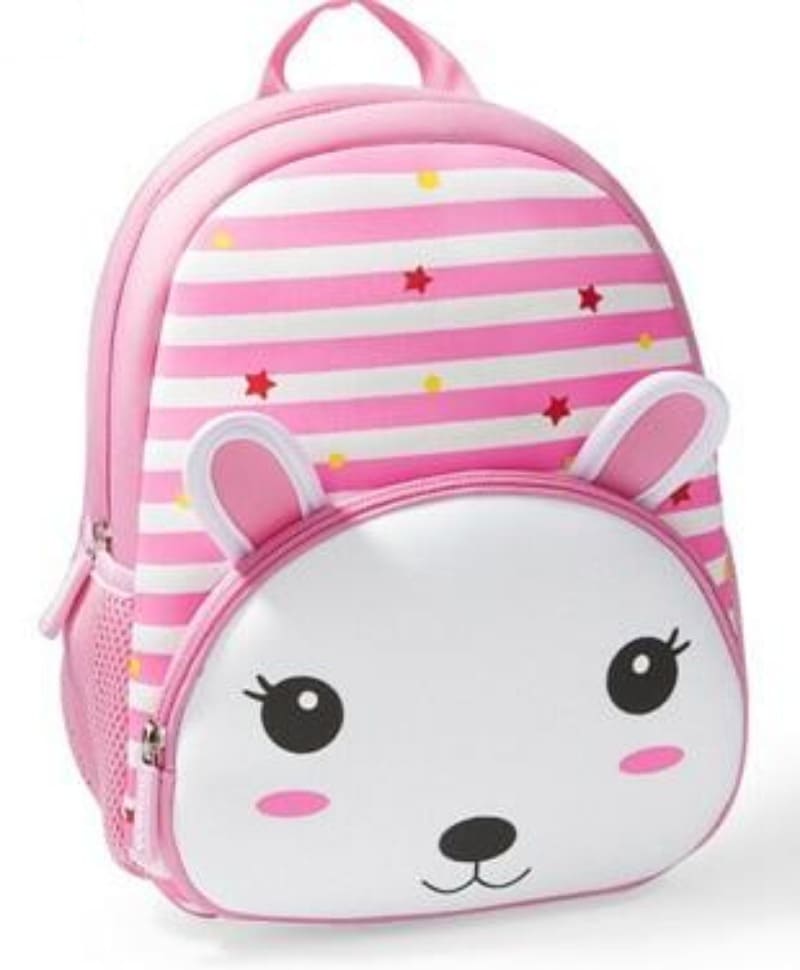 mochila llevar niño 3 años rosa