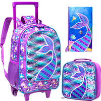 Thumbnail for mochilas escolares juveniles con ruedas sirena